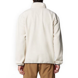 Vente en gros de pulls en polaire Sherpa pour hommes, Helvetia, à demi-zippés, personnalisés, chauds, pour l'extérieur - Product Image 2