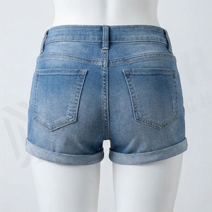 Shorts Vaqueros Vintage Personalizados para Hombre, Estilo Urbano, Holgados, con Estampado, para Mujer, Calidad Premium, Moda de Tendencia_1 - Product Image 2