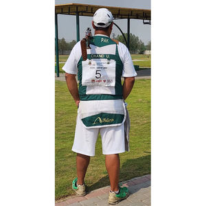 Chaleco de tiro transpirable de malla completa con múltiples bolsillos para caza al aire libre y tiro al tiro al lomo, con ajuste adaptable - Product Image 5