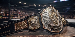 World Heavyweight Championship <b>Belt</b> Unisex Durable Thickness High Waist <b>Wrestling</b> Training Martial Arts Equipment - Product Image 5