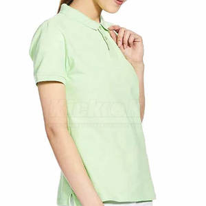 Camisetas de Mujer Nuevas, Modernas, Sólidas, Casuales, de Manga Corta, Tejidas, de Secado Rápido, Transpirables, Ecológicas, 100% Algodón - Product Image 3