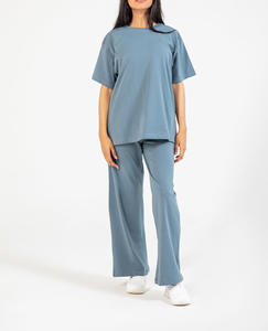 T-shirt décontracté pour femme, col rond ample, imprimé talons hauts, style urbain, haute qualité, vente en gros, soldes d'été - Product Image 4