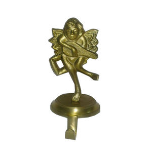 High Arrival Metal Iron Christmas Decorative Stocking Holder Elegant Christmas Decorations Customized Size Shape Angle Hook - Product Image 1