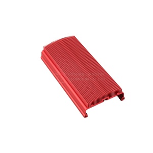 บริการผลิตและจำหน่ายฮีทซิงค์อะลูมิเนียม T5 รุ่น 6063 สำหรับอุปกรณ์ขนส่งแบบอัดขึ้นรูป พร้อมบริการเชื่อมและตัด - Product Image 1