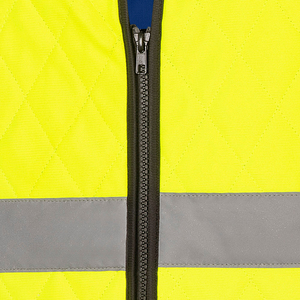 เสื้อกั๊กนิรภัยคุณภาพพรีเมียม ANSI Class 2 กันน้ำ ปรับแต่งได้เต็มที่สำหรับผู้ผลิต OEM - Product Image 6