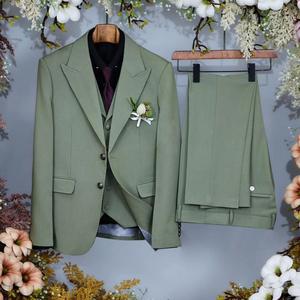 Costume de Mariage Extensible pour Garçons d'Honneur – Blazer et Pantalon Unisexe de Luxe pour Hommes - Product Image 4