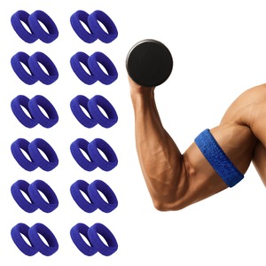 Bande de bras réglable pour le football américain – Bande de bras athlétique pour les joueurs de football, l'entraînement sportif et les jours de match, absorbant la transpiration - Product Image 3