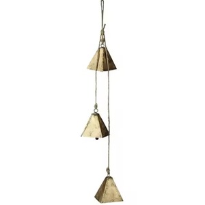กระดิ่งโลหะตกแต่งคริสต์มาสสุดหรูหรา แบบดั้งเดิม สำหรับแขวนต้นคริสต์มาส ประตูทางเข้า ผนัง หน้าต่าง บ้าน งานปาร์ตี้วันหยุด - Product Image 3