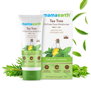 Hydratant visage sans huile d'arbre à thé pour l'acné et les boutons, formule hydratante et nourrissante, soin quotidien doux pour une peau lisse et éclatante - Product Image 2