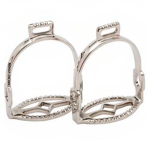 Estribos de Alta Calidad y Elegancia para Equitación Española, con Rotación de 90 Grados, para Montar a Caballo al Estilo Occidental - Product Image 3