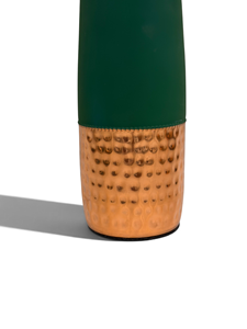 Elegante botella de cobre esmeralda de Indian Exports International. Cobre puro certificado - Product Image 4