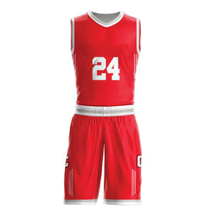 Nouvelle conception, uniforme de basket-ball sur mesure, vêtements de sport en polyester, sublimation, tenue d'équipe, coupe athlétique, uniforme de basket-ball - Product Image 4