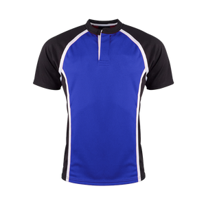 เสื้อกีฬาแขนสั้นคอเฮนลี่ย์เสื้อฝึกทีมเสื้อเข้าคู่กับนักกีฬา - Product Image 1