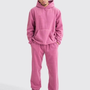 Ensemble de survêtement et de jogging d'hiver personnalisé avec votre propre logo, 100% coton respirant, vêtements de sport haut de gamme - Product Image 1