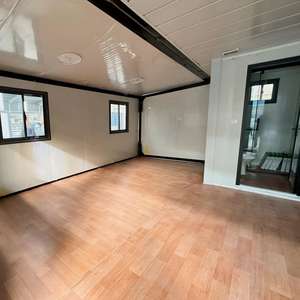 Maison préfabriquée modulaire moderne, petite, 2 à 3 chambres, 20 à 40 pieds, mobile de luxe, pour bureau, habitation, extensible, conteneur - Product Image 6