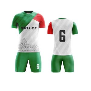 Conjunto de Uniforme de Fútbol Personalizado al por Mayor de Secado Rápido, Transpirable, Unisex para Adultos, Kits de Sublimación Económicos, Servicio OEM, Pantalones Cortos - Product Image 4