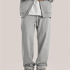 <b>Men's</b> Black Wide Leg Fashion Sweat Pants <b>Men</b> Casual in Stock Wholesale High Quality Flare Stacked Pants <b>Men</b> - Product Image 4