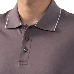 Camiseta de Polo de Golf Personalizada para Hombre, Protección UV, Transpirable, Ligera, Ropa Deportiva para Exteriores, Proveedor al por Mayor de Fábrica OEM - Product Image 4