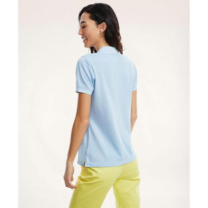 Chemises Polo de Golf pour Femmes en Gros, Logo Brodé Personnalisé, Manches Courtes, Respirantes, en Piqué, Tenues de Sport d'Équipe, Uniformes de Travail, Été - Product Image 6