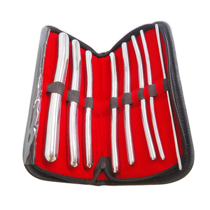 Juego de Dilatadores Hegar Premium de 8 Piezas, Tapones Uretrales Uterinos, Instrumentos Médicos Quirúrgicos de Acero Inoxidable para Ginecología con Estuche - Product Image 5