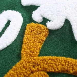 Veste de baseball d'hiver unisexe personnalisable OEM respirant et imperméable en peau de vache chaude broderie personnalisée grande taille veste pour hommes - Product Image 5