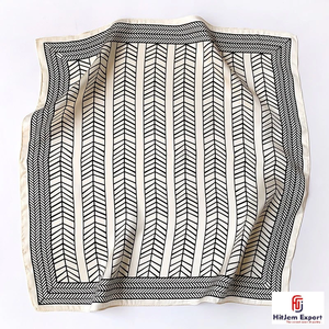 High Quality Premium Printed short <b>Scarf</b> Fabric White Label Service OEM ODM Textile Manufacturer Bali Custom Fabric Products Low - Product Image 4