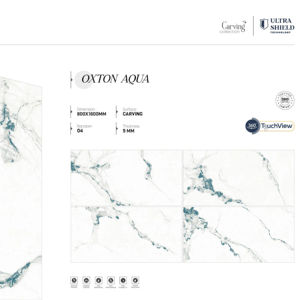 กระเบื้องพอร์ซเลนแกะสลักระดับไฮเอนด์ ขนาด 800x1600 1200x1800 750x1500 มม. กระเบื้องแผ่นใหญ่สำหรับห้องนั่งเล่น ห้องน้ำ ห้องครัว และสำนักงาน - Product Image 1