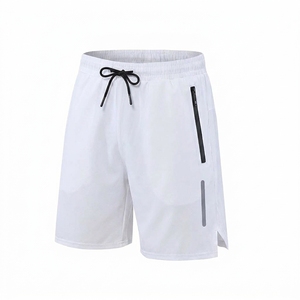 Shorts d'entraînement tissés pour hommes à séchage rapide, personnalisables avec logo, pour la gym et le fitness - Product Image 4