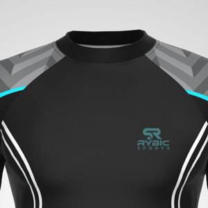 Impression par sublimation, rashguard léger, tissu respirant, vêtements de sport personnalisés, meilleur prix, vente en gros - Product Image 5