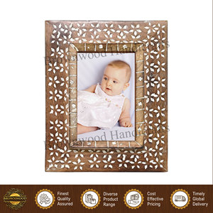 Unique Design Home Decoration & Gifts Use Top Quality 100% Natural <b>White</b> Wash Color Mango Wood Photo <b>Frame</b> for Sale - Product Image 5