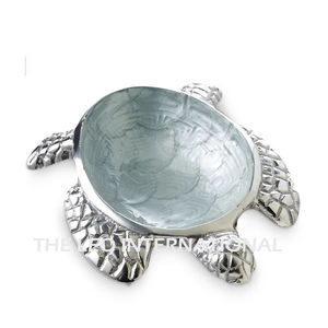 Bol en métal artisanal de designer pour un intérieur luxueux et artistique, idéal pour les hôtels et les centres de villégiature - Product Image 5