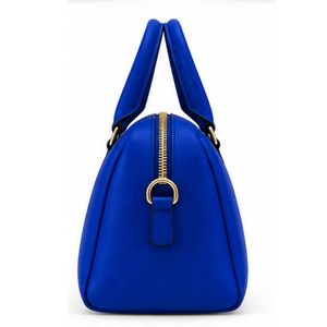 Women Blue Duffle <b>Bag</b> Large Capacity Travel Handbag Fashion Carry Tote <b>Bag</b> With Shoulder Strap Luxury Storage Design - Product Image 3