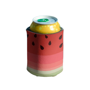 Enfriador de Latas de Cerveza Plegable, Aislado, de Neopreno, de Color Sólido, con Logotipo Personalizado al por Mayor - Product Image 1