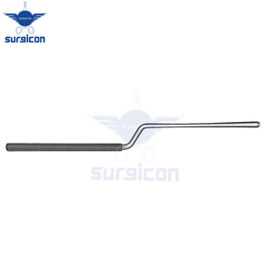 Microbisturí Landolt con mango tipo bayoneta de 21 cm, de acero inoxidable, reutilizable, instrumento microquirúrgico para cirugía oftálmica - Product Image 6