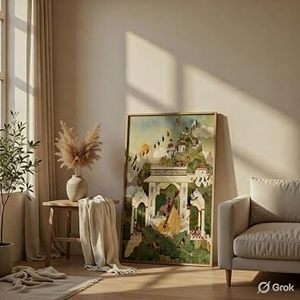 Cadre photo personnalisable en bois massif pour arbre généalogique des grands-parents, fait main, style vintage/moderne, à suspendre au mur ou à poser sur table - Product Image 5