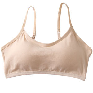 Sujetador Deportivo de Algodón sin Tirantes para Mujer, Color Sólido, con Relleno en la Espalda, Estilo Chaleco, sin Varillas, a Prueba de Impactos, para Verano - Product Image 5