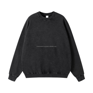 เสื้อสเวตเตอร์คอกลมแขนยาวของผู้ชาย, เสื้อสวมหัวแขนยาวผ้าฝ้ายบุขนแกะบางอบอุ่นสำหรับผู้ใหญ่ขนาด M-3XL ฤดูใบไม้ร่วง/ฤดูหนาว - Product Image 2
