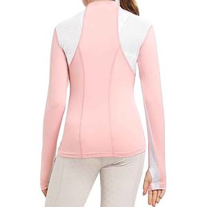 เสื้อขี่ม้าแขนยาวสำหรับผู้หญิง ดีไซน์ใหม่ เสื้อผ้าสำหรับกีฬาขี่ม้า แห้งเร็ว ยืดหยุ่นได้ ชุดชั้นในสำหรับขี่ม้า - Product Image 2