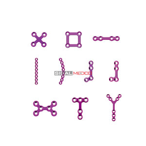 Nuevo Sistema de Implantes CMF de Calidad Premium, 0.6mm, 0.8mm, 1.0mm, Personalizado, Acero Inoxidable de Grado Alemán, Precisión Cranio - Product Image 6