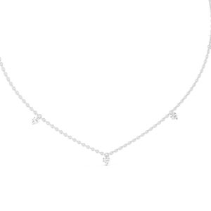 จี้ทองคำ 14k สีเหลืองทรงกลม/ทรงแมลงประดับเพชรเลี้ยงในห้องปฏิบัติการสำหรับผู้หญิง สวมใส่ได้ในที่ทำงาน |   เพชรที่เพิ่งเพาะเลี้ยง - Product Image 4