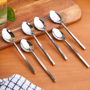 Ensemble de couverts en acier inoxydable de qualité supérieure pour restaurant, comprenant cuillères et fourchettes - Product Image 6