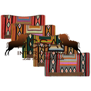 Couverture de selle western de haute qualité 34X36 100% laine de Nouvelle-Zélande personnalisée pour l'équitation Couverture de selle et coussinets - Product Image 4