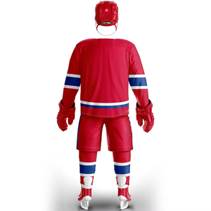 Maillot de hockey sur glace personnalisé brodé en twill, prix abordable, fabriqué au Pakistan, qualité supérieure - Product Image 6