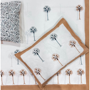 Jaipur Hand Block Printed Floral <b>King</b> <b>Size</b> Flat Bed Set 100% Cotton 200TC Soft Durable Breathable Home Hotel Use Wholesale - Product Image 1