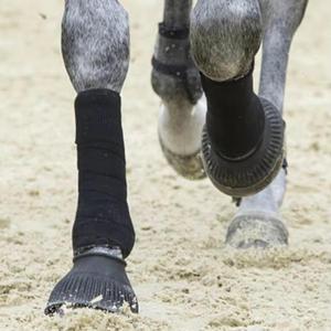 EQUILUX HANDCRAFT BOUTIQUE Bandages de protection pour chevaux en polaire de nylon bleu, doux et durables, pour l'équitation - Product Image 5