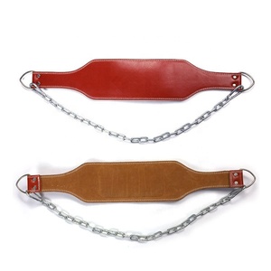 Ceinture de soutien dorsal réglable et robuste pour haltérophilie professionnelle, en cuir véritable écologique, personnalisable - Product Image 4