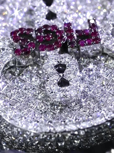 Anillo de Lujo con Diamantes de Moissanita, Diseño de Bola Ocho, Anillo de Plata con Incrustaciones de Diamantes, Joyería Hip Hop, Regalo - Product Image 6