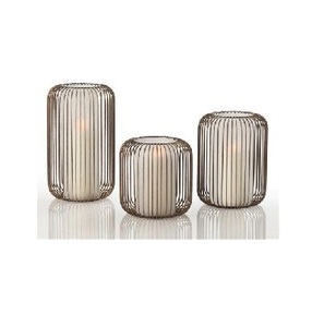Industrial Style Iron <b>Lantern</b> Decorative <b>Candle</b> Holder for Modern Home Interiors - Product Image 6