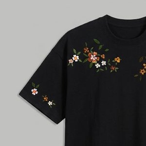 New Sales Custom Logo <b>Black</b> High Quality 100% Cotton Polyester Mens Casual Half Sleeve <b>Tshirt</b> <b>Plain</b> Daily Wear O-neck Streetwear - Product Image 6