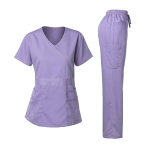High Quality Nursing <b>Scrubs</b> Set Soft Uniforms Dental Clinic Nurse <b>Scrubs</b> <b>Work</b> Set Stylish Women Fashionable Medical <b>Scrub</b> - Product Image 1